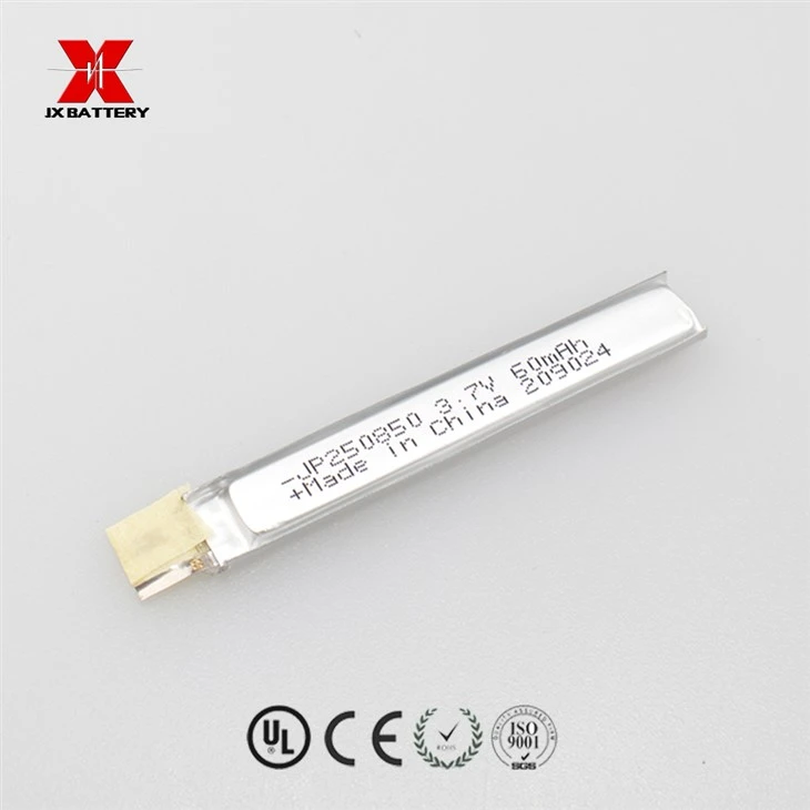 Литиево-полимерна батерия с най-добро качество JP250850 60mah за молив