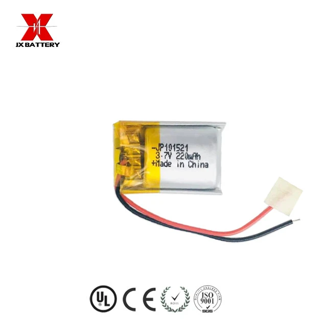 Персонализирана литиево-полимерна батерия JP101521 220mAh 0,814 Wh 3,7 v батерия за мини играчки